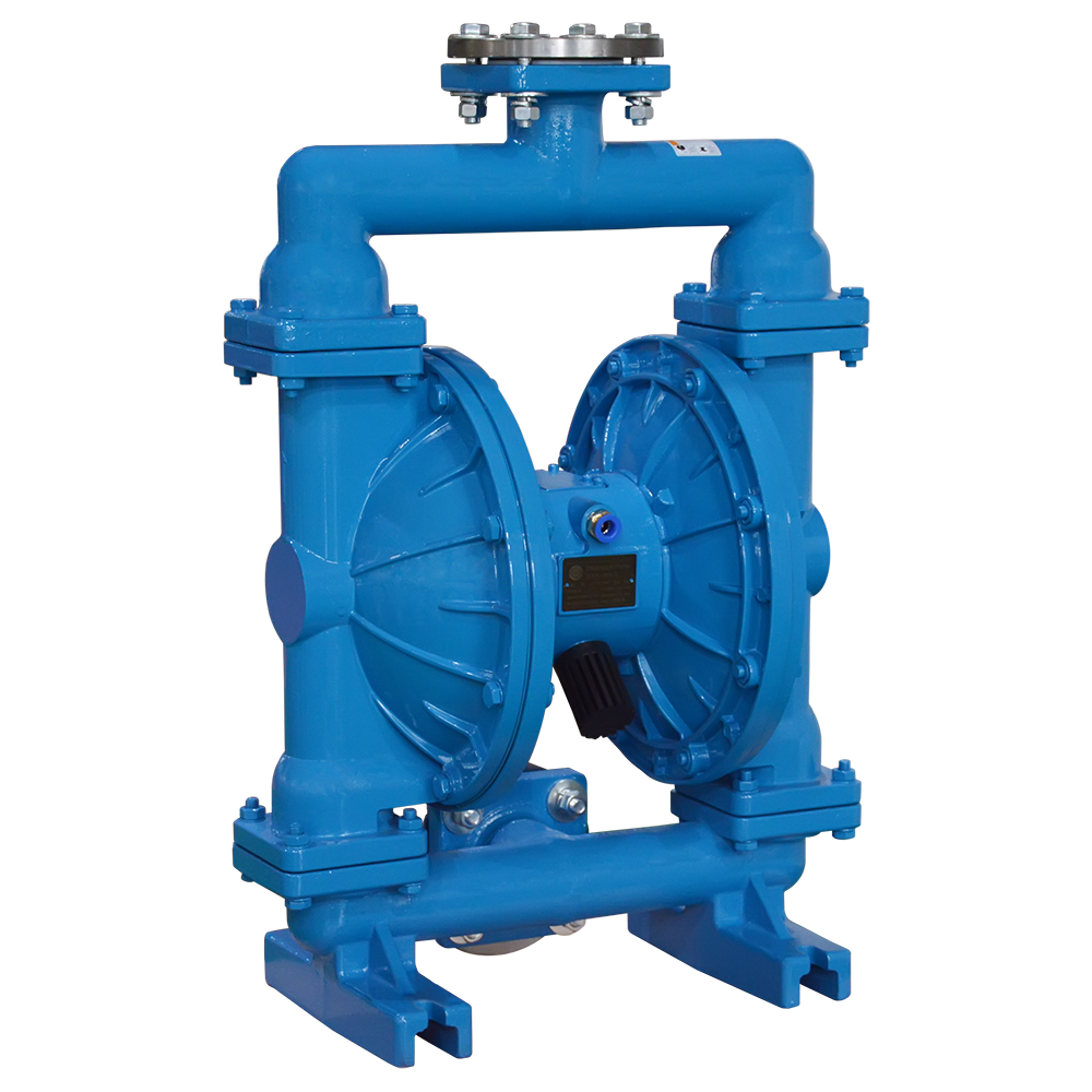 TETRA TDPK-50 AL/B, Pneumatische membraanpomp, Aluminium frame, Buna membranen, in/uit 2", air inlet 1/2", IMPA 591603