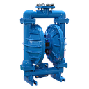 TETRA TDPK-80 AL/B, Pneumatische membraanpomp, Aluminium frame, Buna membranen, In/uit 3", IMPA 591604