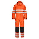 TST high pressure protective overall HIGH VISIBILITY with hood, 500 bar front protection, size XL