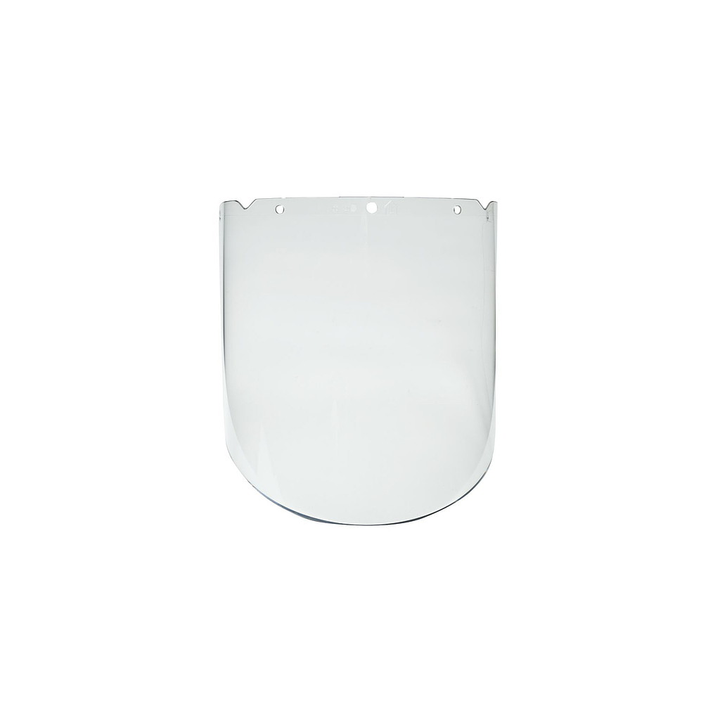 MSA V-Gard transparant PC vizier, 2,5mm, 264 mm lang 10115853, IMPA 310540