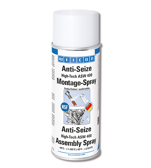 Weicon ASW-400 Anti -Seize High-Tech Spray 400 ML, IMPA 450847