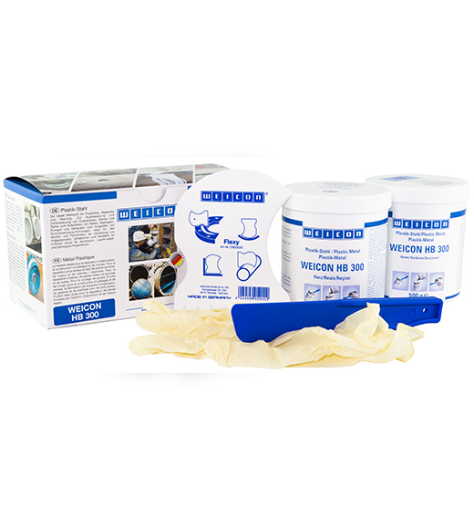 Weicon HB-300 Steel Putty 1.0 Kg, IMPA 812951