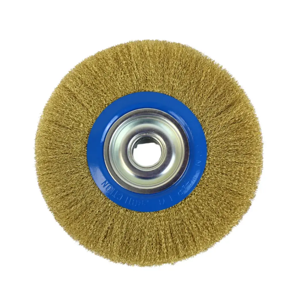 Wielborstel, standaard, 250 x 25 mm, gat 1-1/4" (32mm), met adapters voor kleinere gaten, staal, IMPA 510776