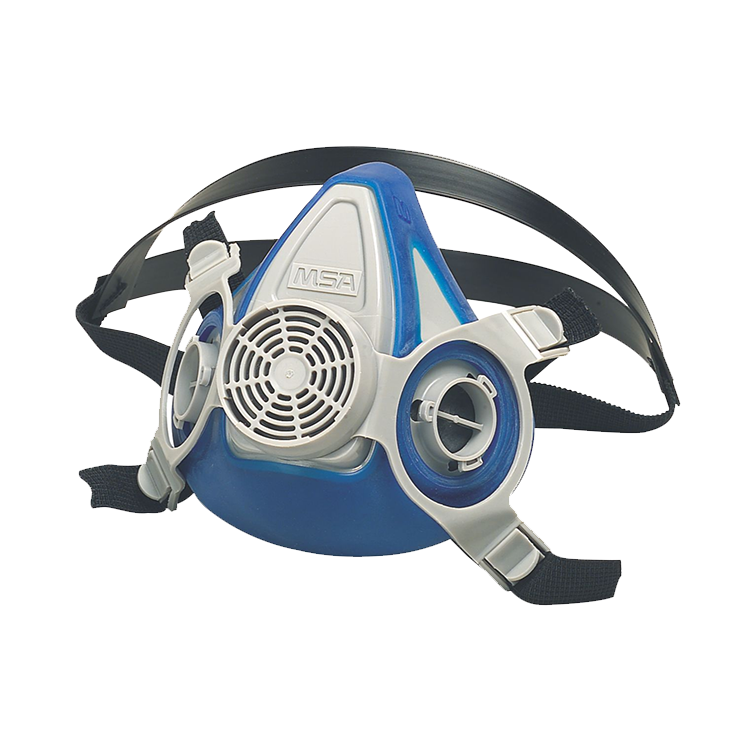MSA Advantage 200 LS, Half mask respirator, size large, bayonet connection for two filters, MSA 430358, IMPA 331123