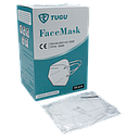 Disposable face mask, FFP2/KN95, without valve, EN149:2001+A1:2009, Box 50 pieces