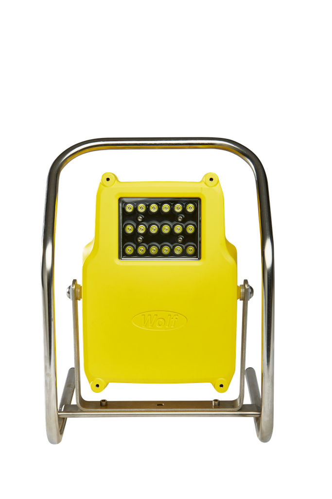 Wolf WL-50, High Power Rechargeable Worklight, LED, including charger 110-230V, ATEX Zone 1 & 2