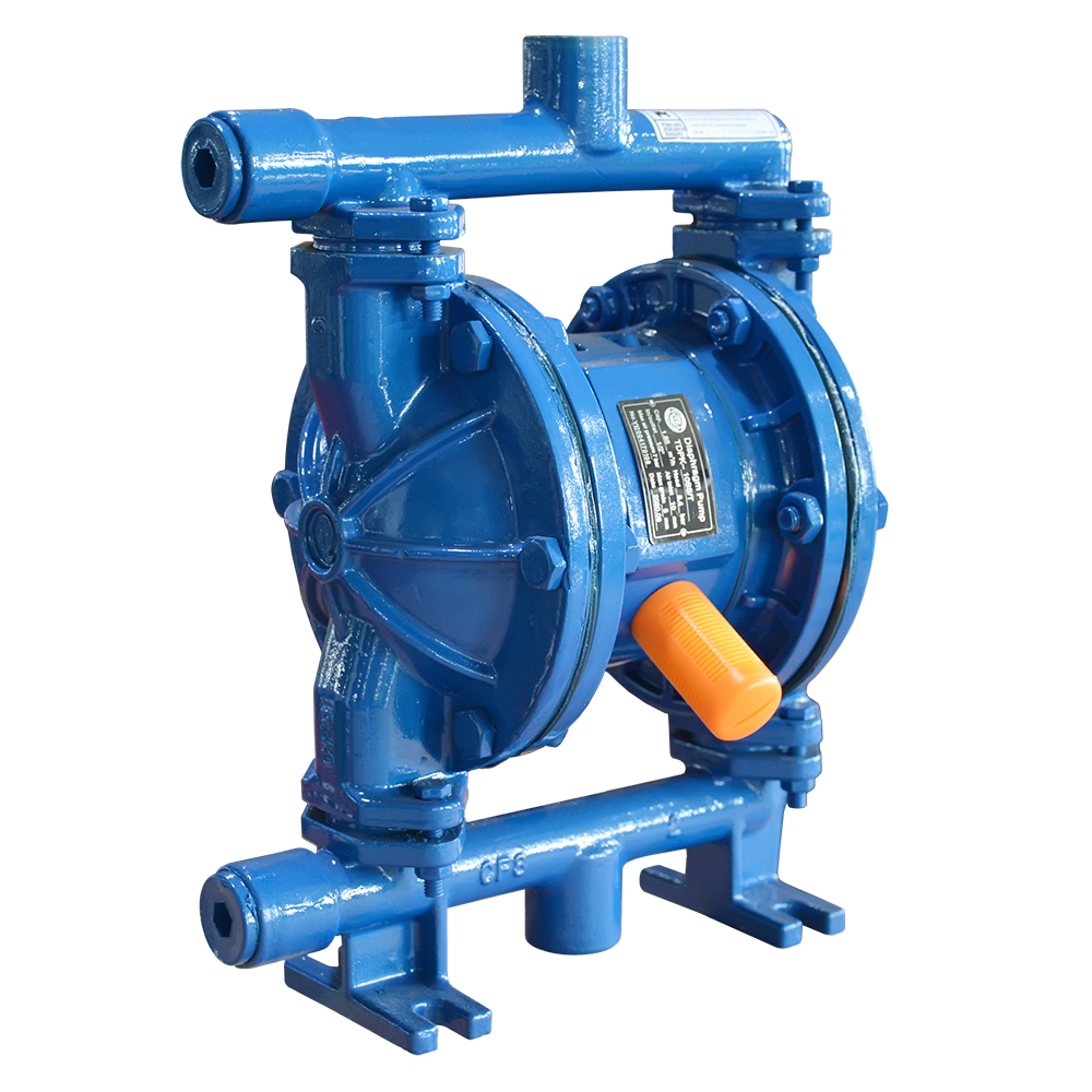 TETRA TDPK-15 AL/B, Pneumatic diaphragm pump, aluminium frame, buna diaphragms, in/out 1/2", air inlet 3/8", IMPA 591605
