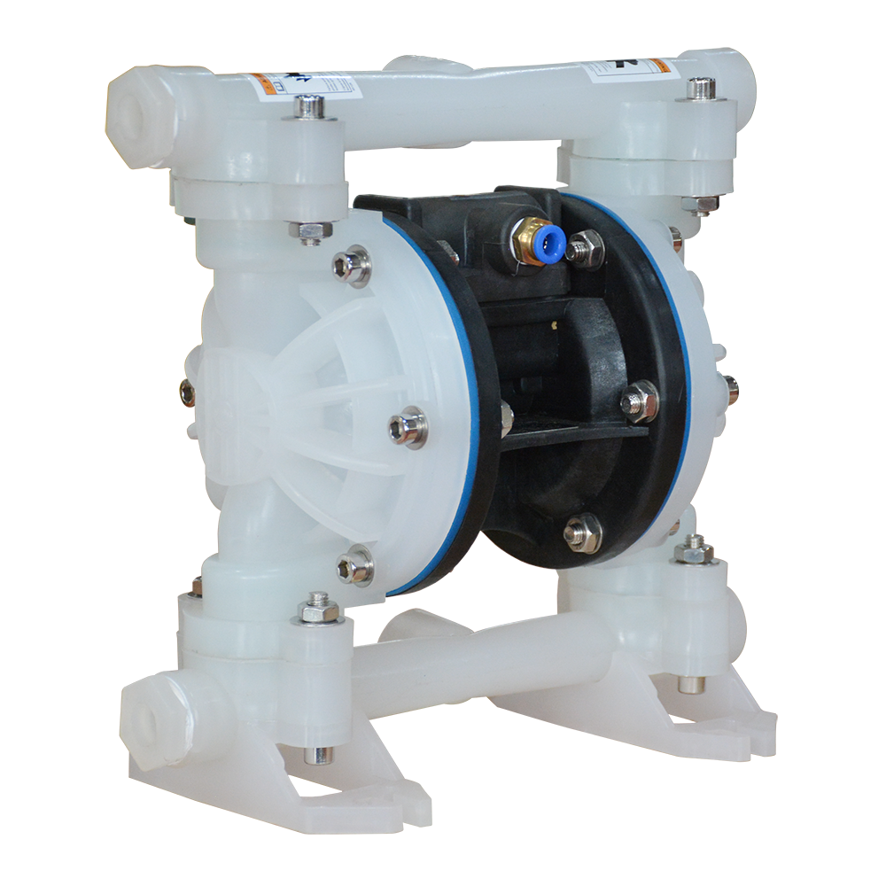 TETRA TDPK-15 PP/T, Pneumatic diaphragm pump, polypropylene frame, teflon diaphragms, in/out 1/2", air inlet 3/8", IMPA 591611