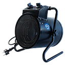 TETRA EH-30FB, Verplaatsbare straalkachel, 230V 50/60 Hz, 3 kW, IP24, euro stekker, Rond model met standaard, IMPA 591531