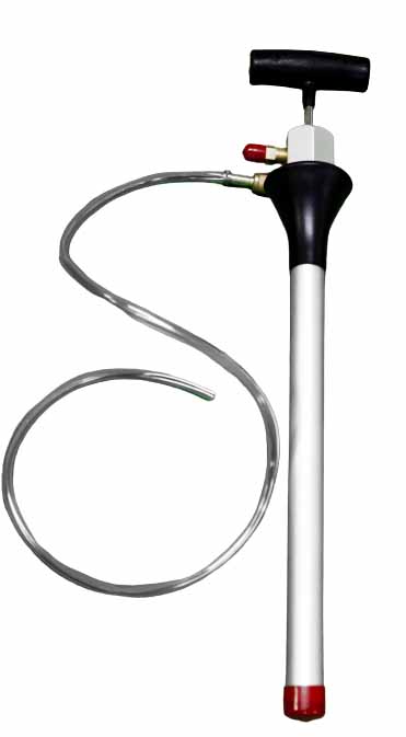 Tetra HO-15, Hand oil pump, for up to 25L drums, pump outlet 1/4" SAE flare connection, 78 ml per full stroke, max 15 bar