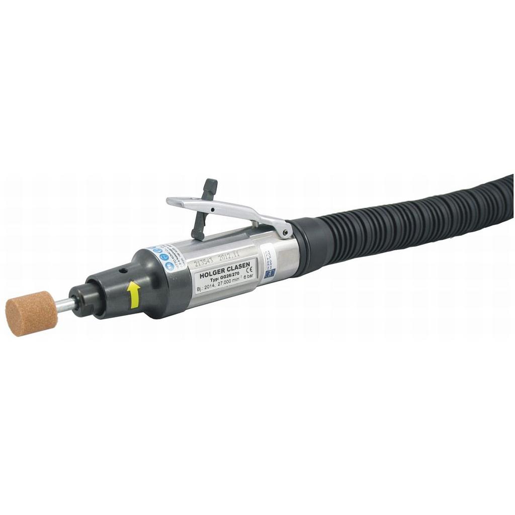 Holger Clasen GG26/270, Pneumatic straight grinder, Brushing Tool, 27.000 rpm, IMPA 592092