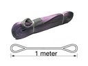[12067] TETRA WSB-1T1M, Polyester webbing sling, Belt type, WWL 1 ton, Length 1 m, safety factor 7:1, EN1492-1, IMPA 232131