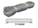 TETRA RS-4T3M, Polyester rondstrop, Werklast 4 ton, Lengte 3 m, Veiligheidsfactor 7:1, EN1492-2 