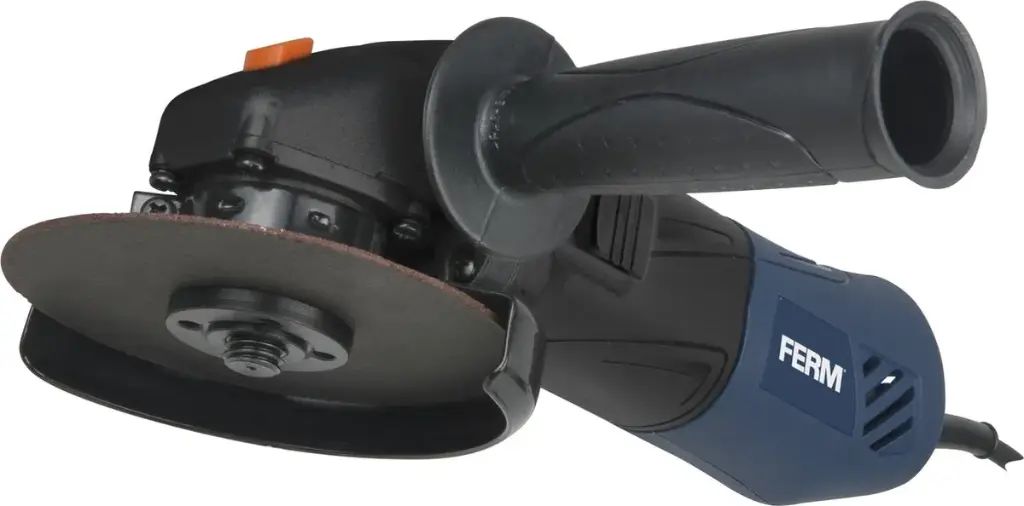 FERM AGM1086, Angle grinder 115 mm, 220 V, 500 W, 11.000 rpm. M14