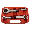 C-Line MNS-27, Manual nut splitters, set of 4 pieces in case, 9-27 mm, IMPA 615180