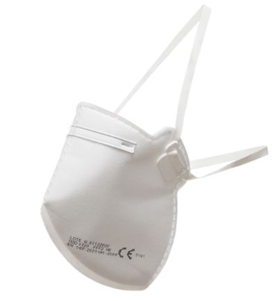 Climax 1720, Disposable face mask, FFP2/N95, without valve, packed per piece, IMPA 331128