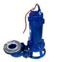 TETRA TESP-3005, Elektrische dompelpomp/Trash pump, deeltjes tot 3.8cm, 3" aansluiting, 440V, 3Ph, 60Hz, 4 kW (5.5 HP), Max Opvoerhoogte 22m, Max Cap 1.33 m3/min, IMPA 591630