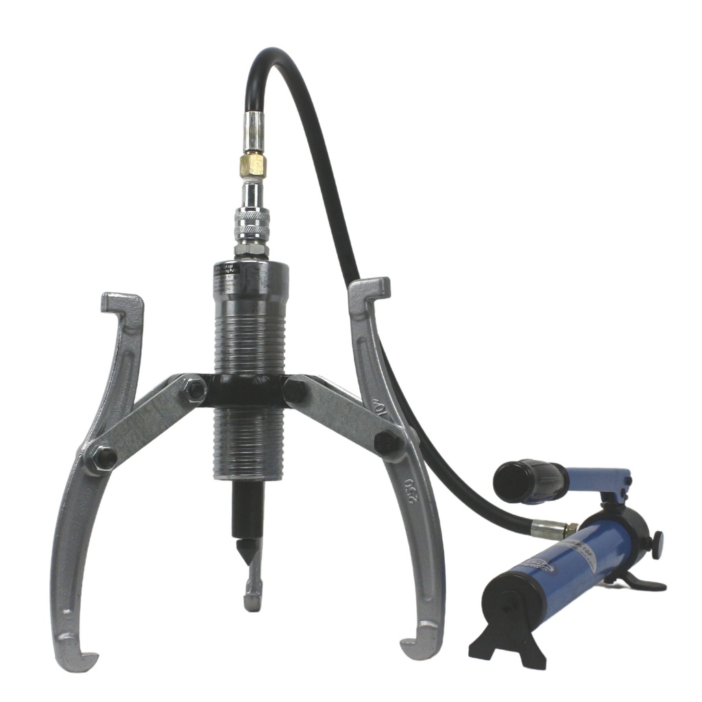 TETRA THBP-10F, Seperable Hydraulic Bearing Puller, 3 ARM, max reach 250 mm, 10 ton, inc. handpump and hose, IMPA 615090