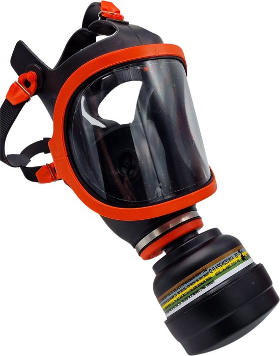 Climax Volgelaatsmasker 731-C Rubber - inclusief A2B2E2K2Hg-P3 Filter