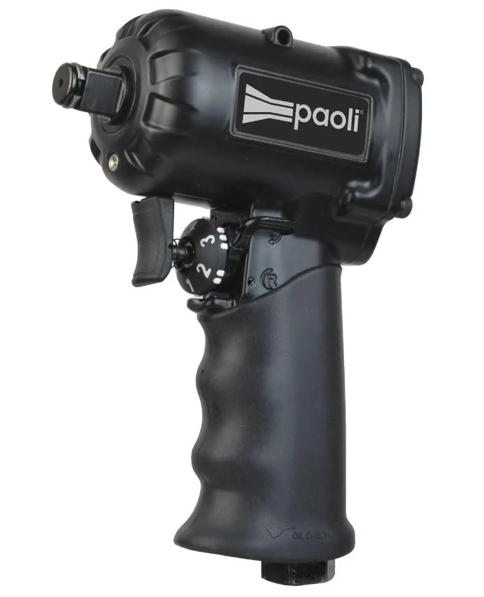 Dino Paoli DP1050, Pneumatic Impact Wrench, 1/2" square drive (12.7mm), 700 Nm Max, IMPA 590101