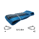 TETRA WSB-8T6M, Polyester hijsband, Werklast 8 ton, Lengte 6 m, Veiligheidsfactor 7:1, EN1492-1, IMPA 232195