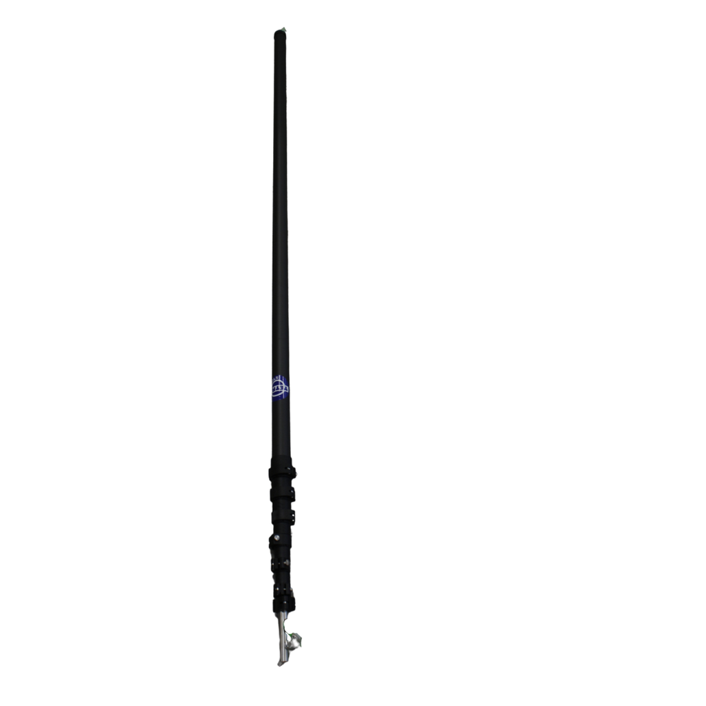 TETRA TP-12, Carbon telescooplans van 12mtr met sproeikop voor chemische toepassing (excl. slang en pomp)