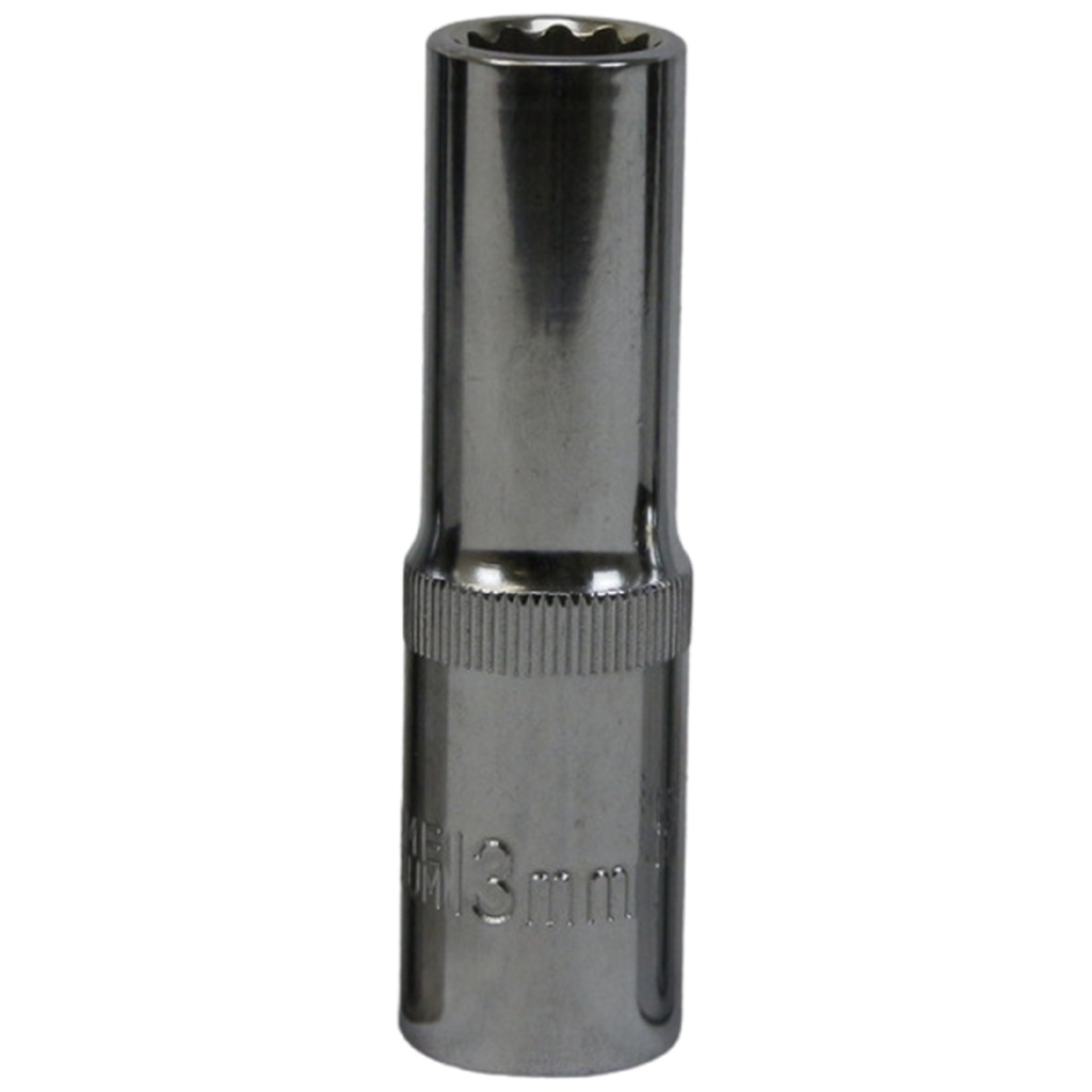 TETRA 12-punts Dopsleutel lang 13 mm. 1/2" (12,7 mm), Lengte 78mm, IMPA 610379