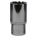 TETRA 12-punts diepe krachtdop 30 mm voor Slagmoersleutel 1/2" (12,7 mm), Lengte 78mm, IMPA 610390