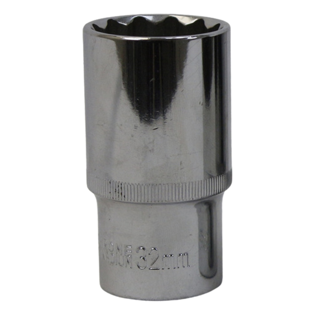 TETRA 12-point Deep socket wrench 32 mm. 1/2" (12,7 mm), Length 78mm, IMPA 610391