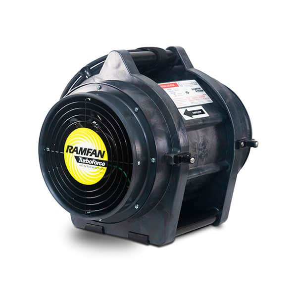 Ramfan UB20xx-240, Verplaatsbare ATEX ventilator 200 mm, 240V, 50/60 Hz, IMPA 591417