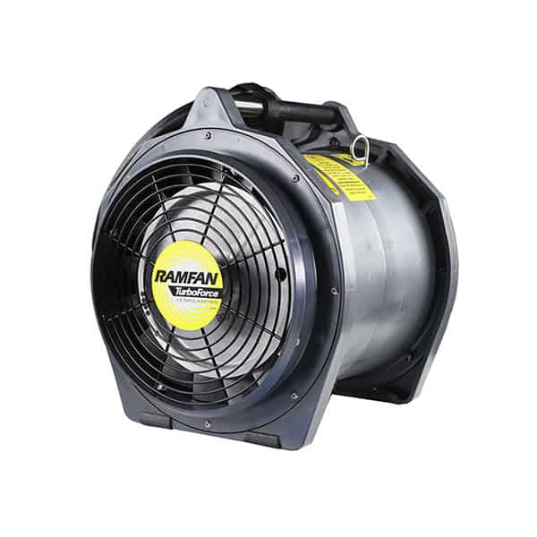 Ramfan EFi75xx-240, Portable ATEX fan 300 mm, dual voltage 110/240V, 50/60 Hz (wired 240V), IMPA 591506