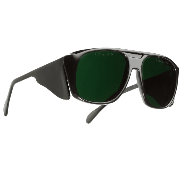 Climax 571-V, Welding glasses, green polycarbonate, IR-shade 5, , IMPA 851114