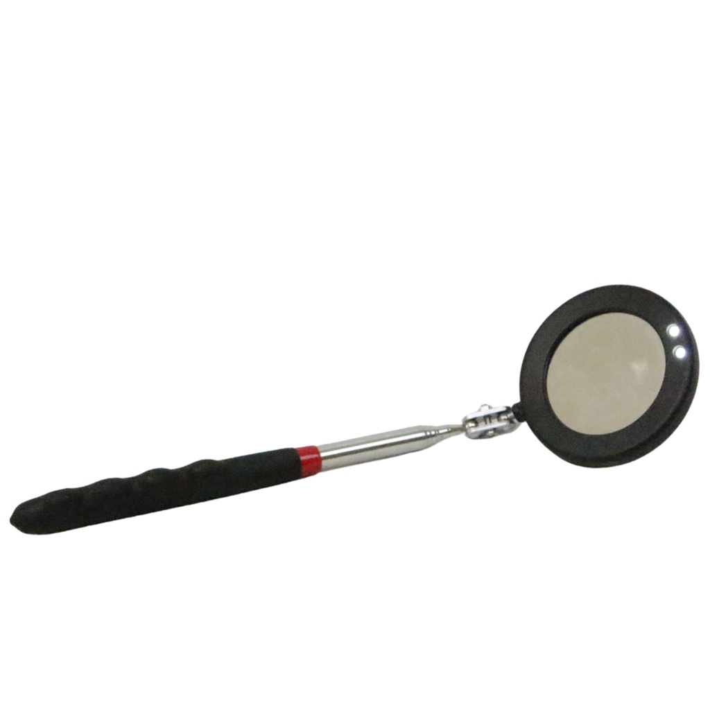 Tetra Inspection mirror with LED light, telescopic pole max 88 cm, mirror 50mm, IMPA 652708