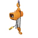 JTEC-A 5TS-9M, Electric Chain Hoist, 415V/3ph/60Hz, Dual chain, Single speed, No trolley, 9 m chain incl, Lifting cap 5 ton