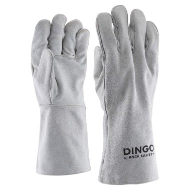Working Glove Dingo, Welding glove, Leather with long cuff, Cat 2, Size 10.5, IMPA 190113