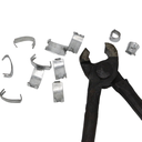 AP-Line clip pliers, for connecting clips for razor wire, IMPA 611765