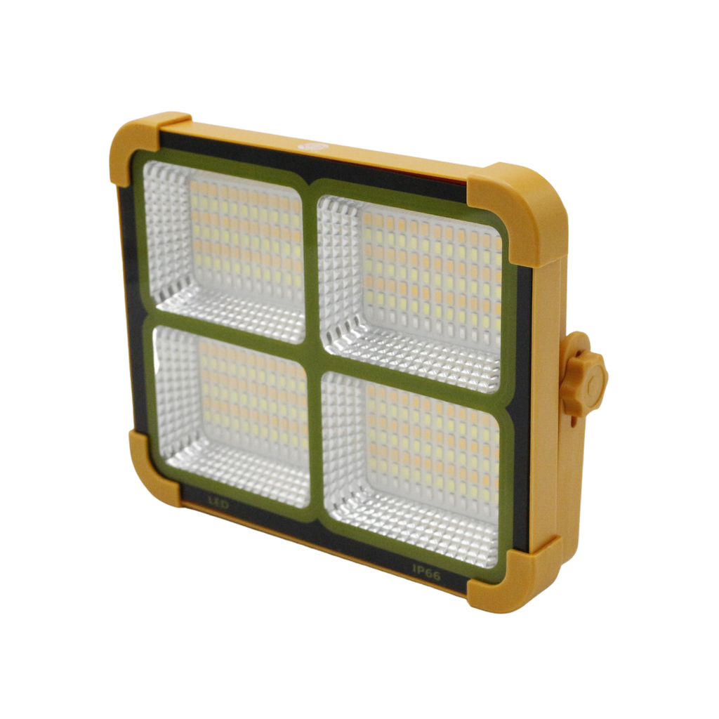 TETRA LIGHTS TWL-500, Rechargeable worklight, Floodlight, 8000 lumens, IP66, with magnet and solar panel, UN 3481