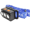 TETRA RHL-2107, Rechargeable LED head torch, incl charger, 350 lumen, 7 light options, motion sensor, IP65, Li-ion batterij, UN 3481