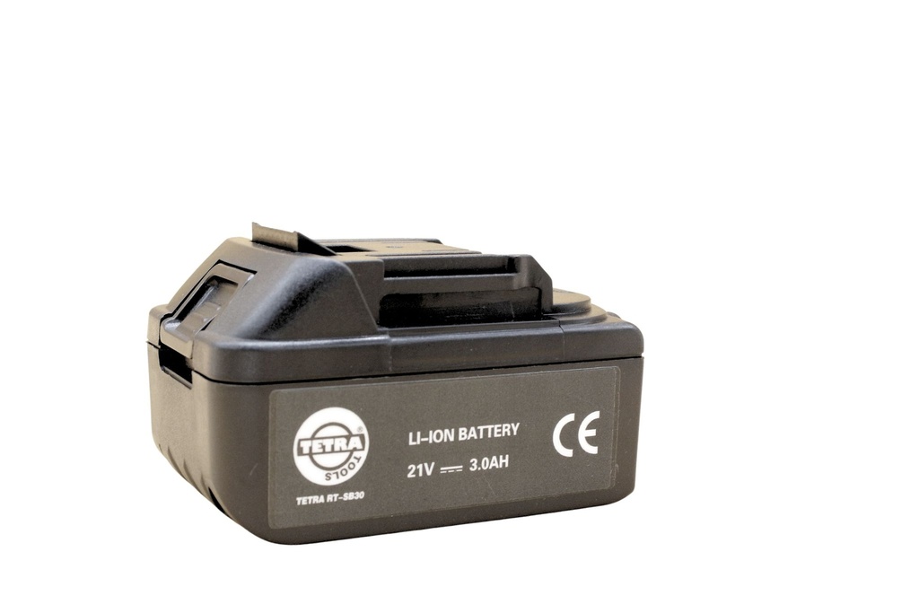 TETRA RT-SB30, Rechargeable Battery for TETRA RT-Rechargeable Tools, 3,0Ah Li-ion Accu, Excluding charger, UN 3480
