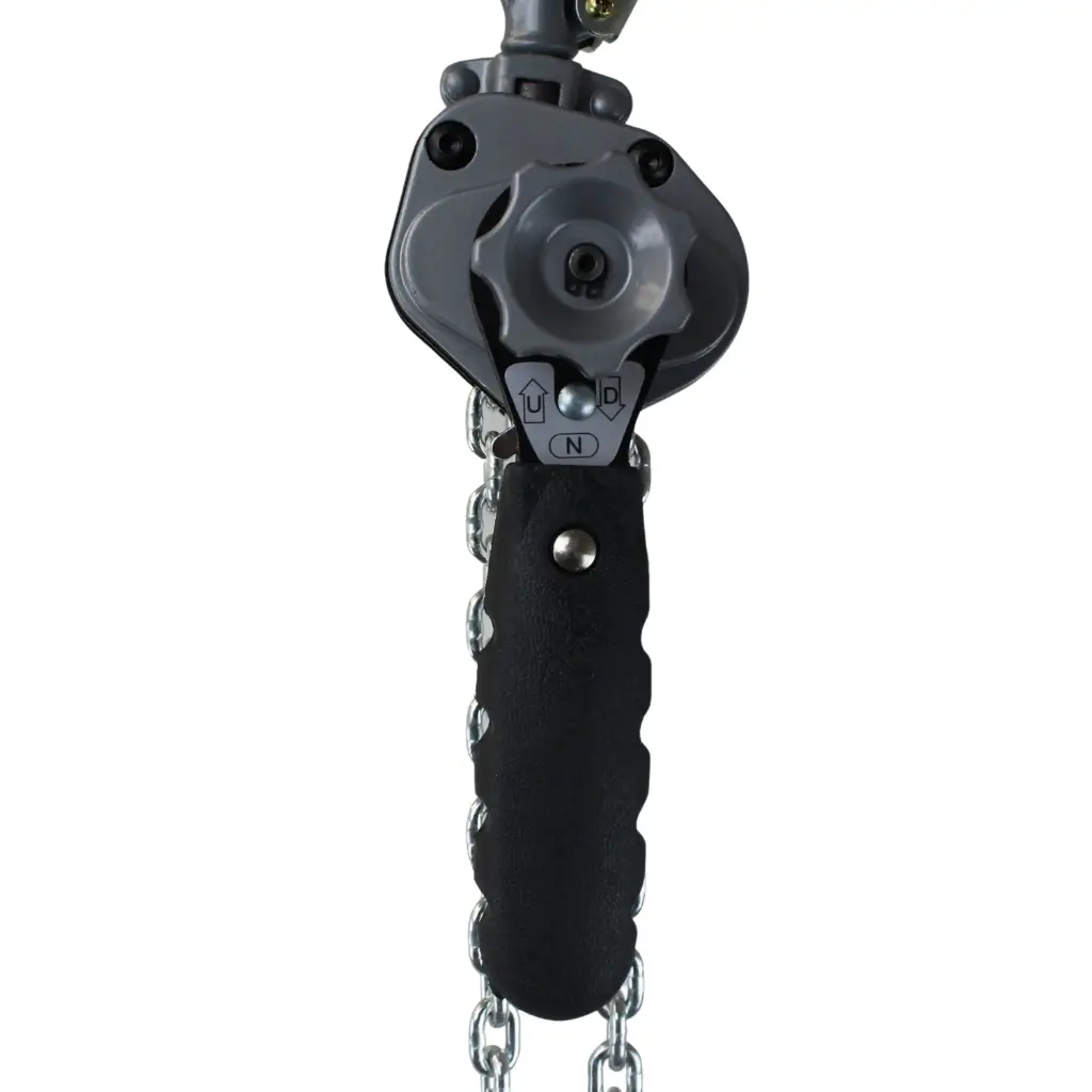 JTVM-050, Mini Aluminium Lever Hoist, 360 design, lightweight, Cap 500 kg, Lift 1.5 m