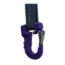 TETRA Lifting hook for webbing sling, WLL 1T, SF 4:1, Purple
