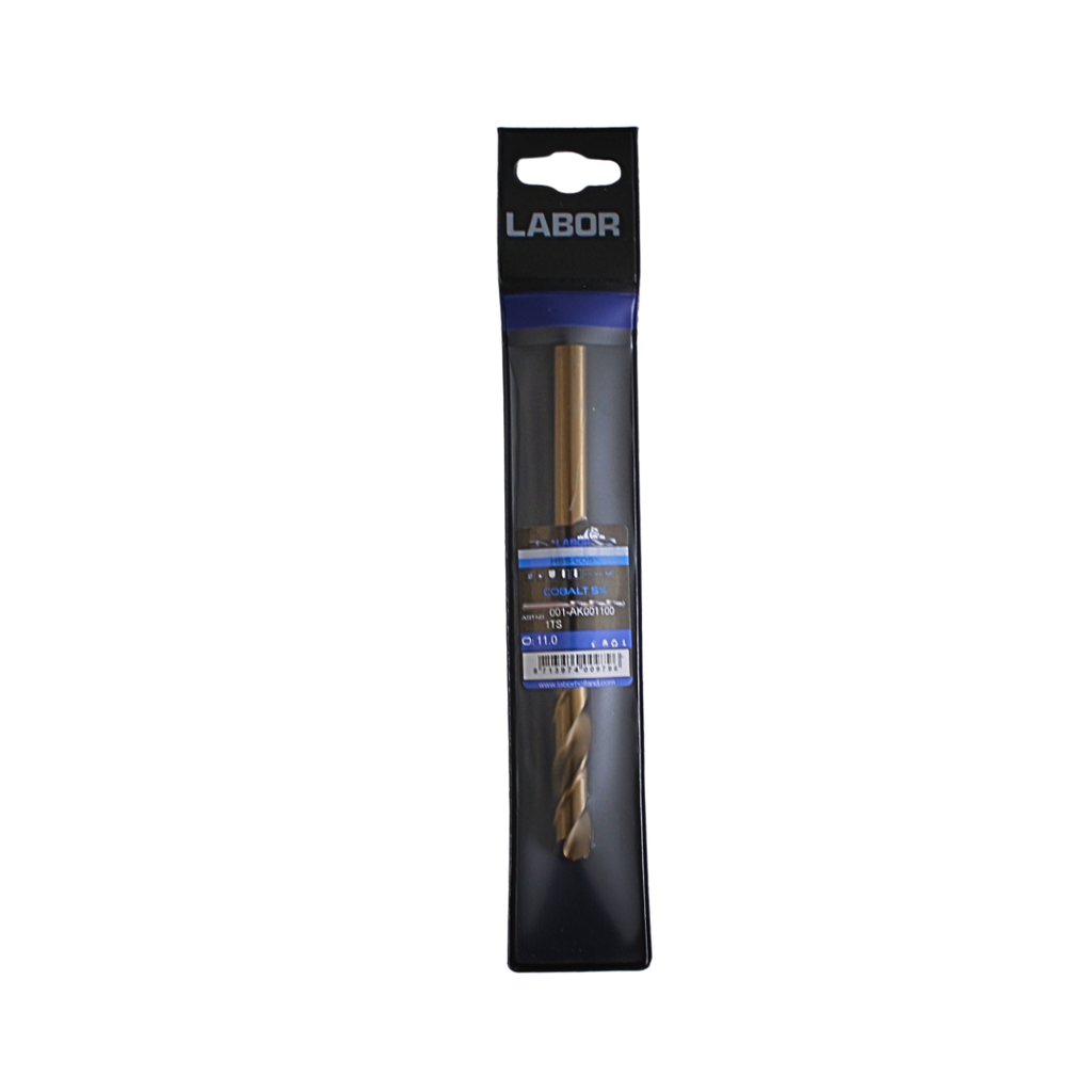 Labor Twist Drill HSS-Cobalt 5% Straight shank DIN338. 11.0MM, IMPA 630226
