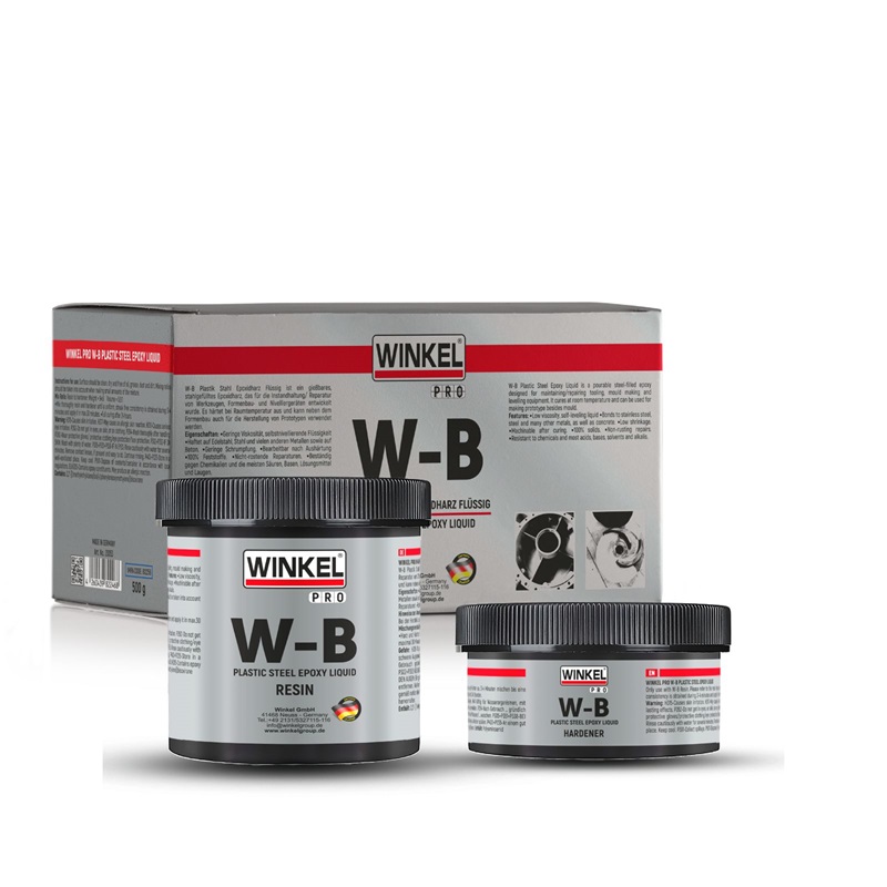 Winkel W-B Plastic Steel Epoxy Liquid, 500 gr, IMPA 812256