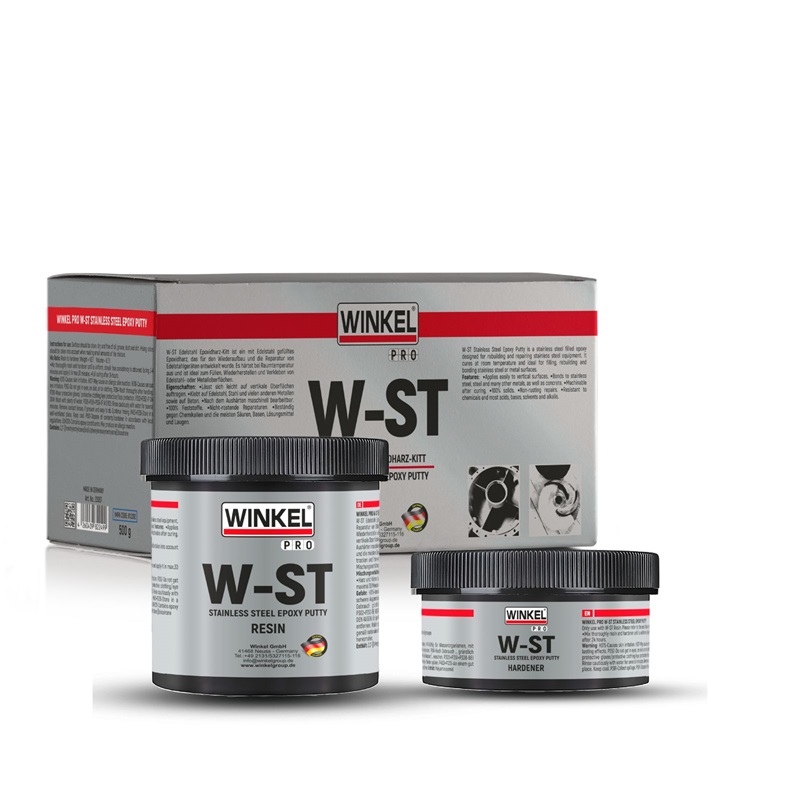 Winkel W-ST Stainless Steel Epoxy Putty, 500 gr, IMPA 812292