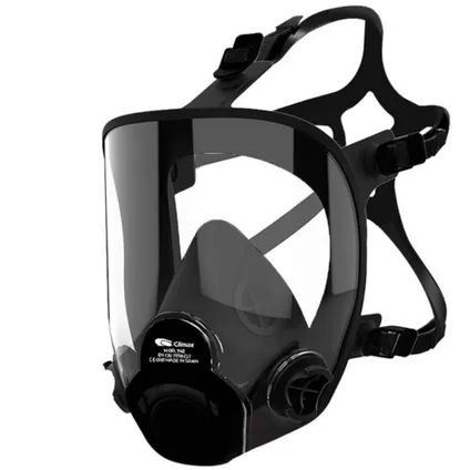 Climax M742, Full face mask for two filters with bayonet connection, panoramic view, IMPA 331165