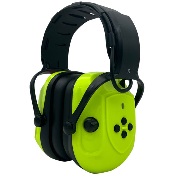 Climax 20-P, Gehoorbescherming met bluetooth voor muziek en bellen, 29 dB, in hoogte verstelbare hoofdband, Geel, IMPA 331255