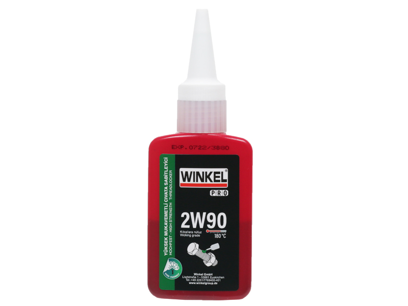 Winkel 2W90, Schroefdraadborging met hoge sterkte, 50 ml, IMPA 812756
