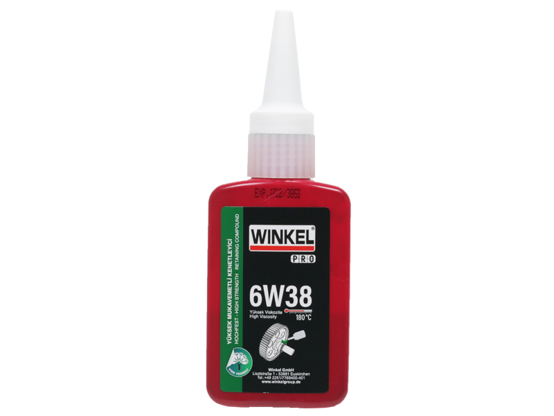 Winkel 6W38, Lijm voor Clindrische bevestiging met hoge sterkte, 50 ml, IMPA 812828