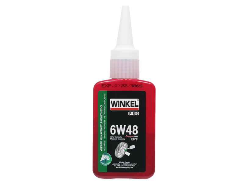 Winkel 6W48, Lijm voor Clindrische bevestiging met hoge sterkte, 50 ml, IMPA 812750