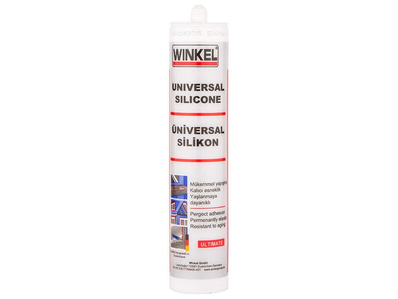 Winkel Universeel Siliconenkit, transparant, 280 ml, IMPA 812602